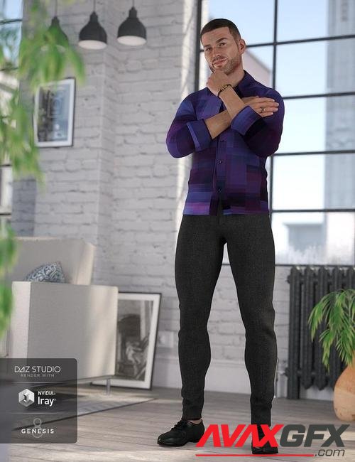 Smart and Suave Outfit for Genesis 8 Male(s)