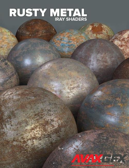 Rusty Metal - Iray Shaders