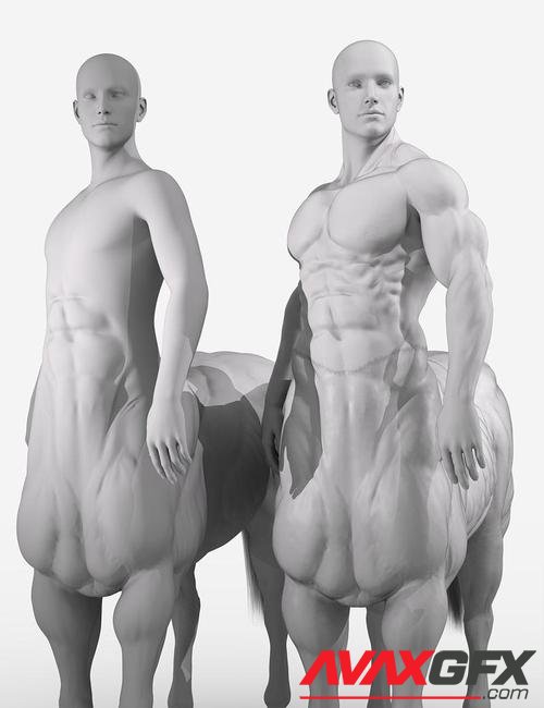 HD Physique Shaping for Genesis 8 Male Centaur