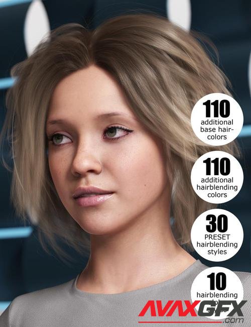 OOT Hairblending 2.0 Texture XPansion for Various Age Bob Hair
