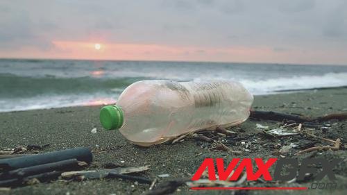 MotionArray – Plastic Bottle At The Shore 1025689