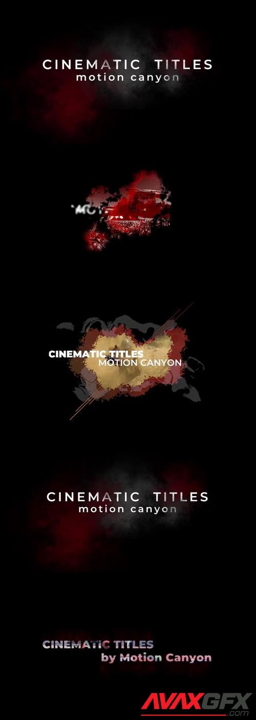 MotionArray – Cinematic Titles 1022641