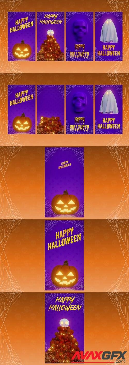 MotionArray – Halloween Instagram Stories Pack Vol.1 1027708