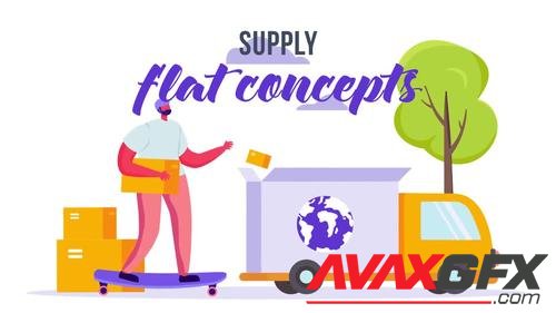 MotionArray – Supply - Flat Concept 999125