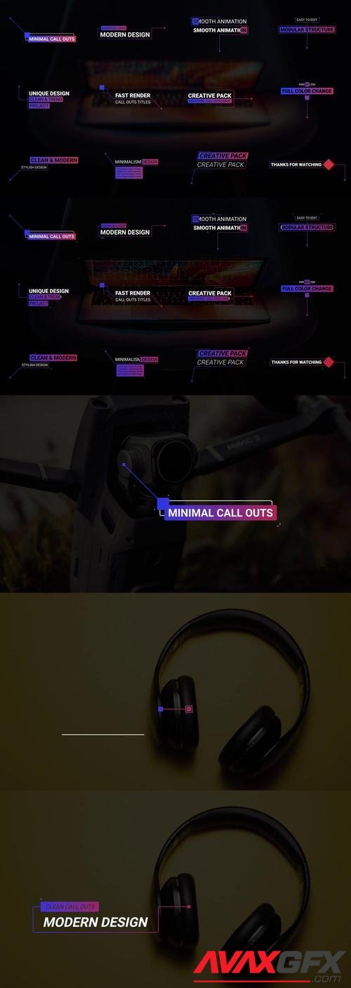 MotionArray – Minimal Call Out Titles 1001736