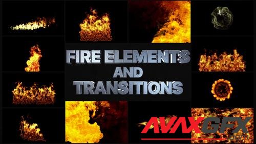 MotionArray – VFX Fire Elements And Transitions 1001547