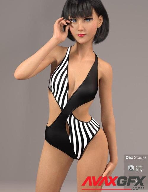 Fifty Fifty Swimwear for Genesis 8 Female(s)