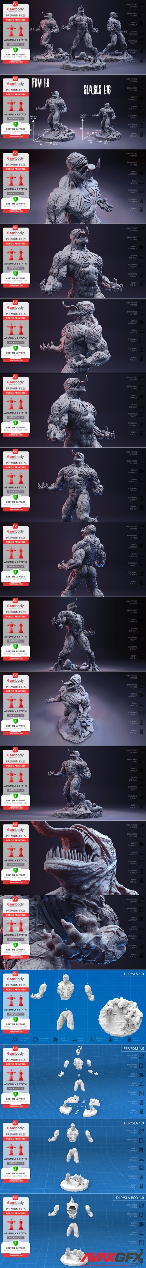 Venom – 3D Printable STL