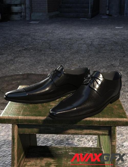 Long Nose Shoes II for Genesis 8 Male(s)