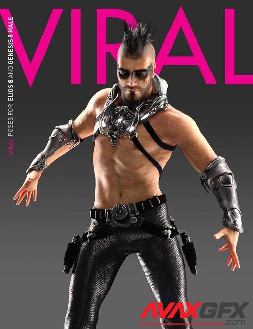 VIRAL Poses for Elios 8 and Genesis 8 Male