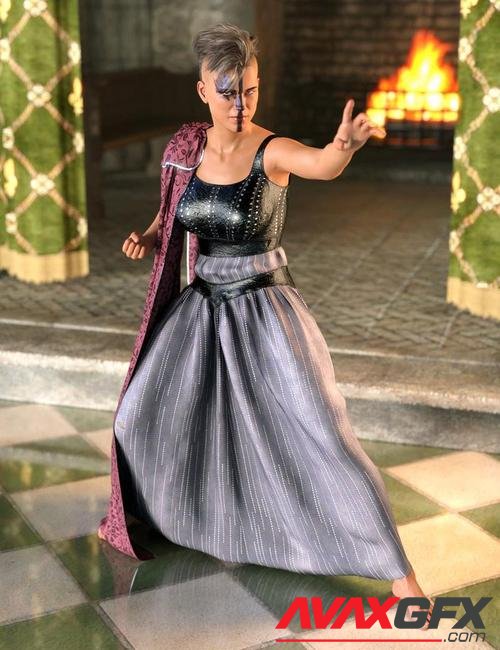 dForce Ancient Warrior for Genesis 8 Female(s)