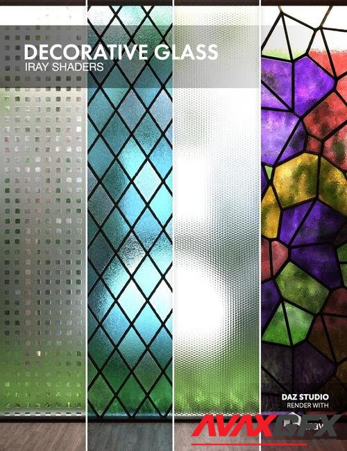 Decorative Glass - Iray Shaders