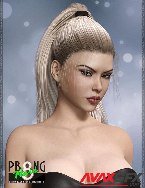 Pretty Base NG 8 Hair for Genesis 8 Female(s)