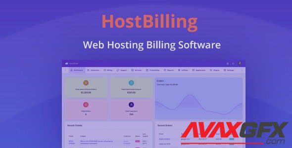 CodeCanyon - HostBilling v1.2.5 - Web Hosting Billing & Automation Software - 30610670 - NULLED
