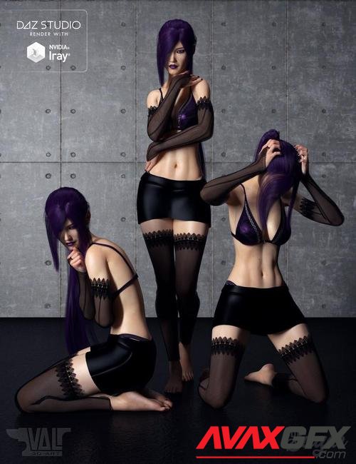 Sorrowed Soul Poses for Genesis 8 Female(s)