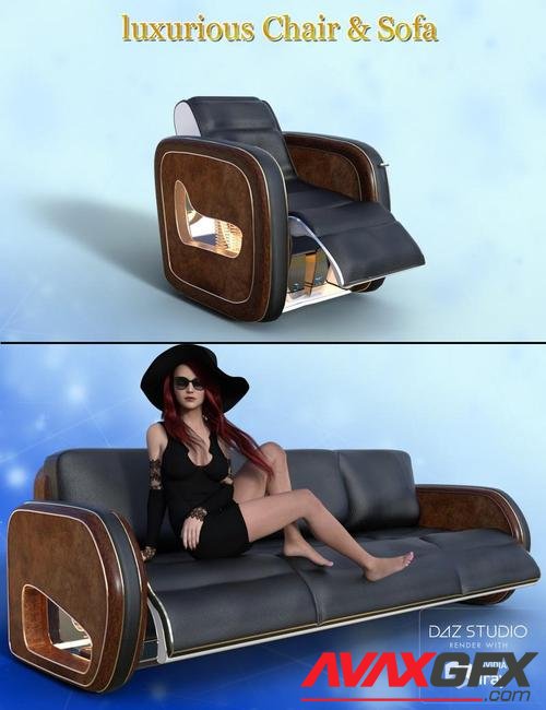 Luxurious Chair and Sofa