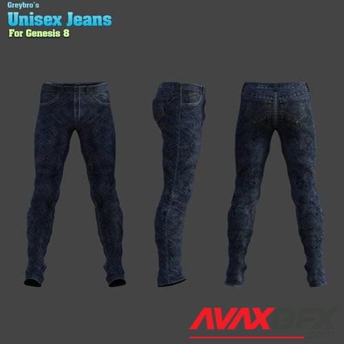 Greybro's Unisex Jeans for G8