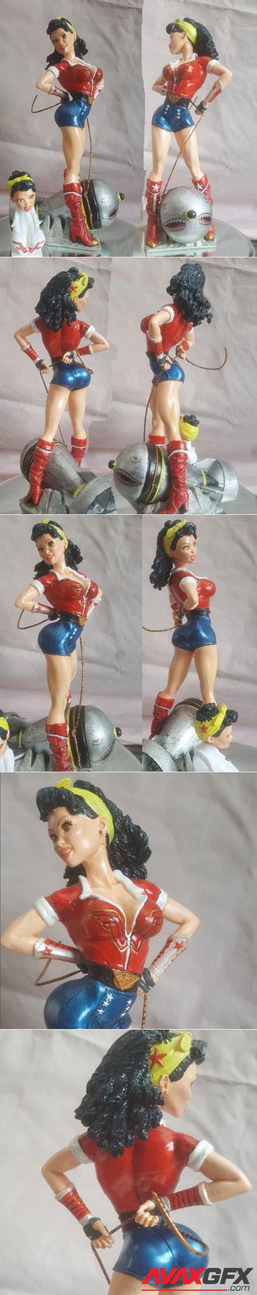 Bombshell Pinups Wonder Woman – 3D Printable STL