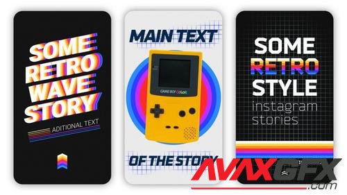 MotionArray – Retro Wave Stories 1036244