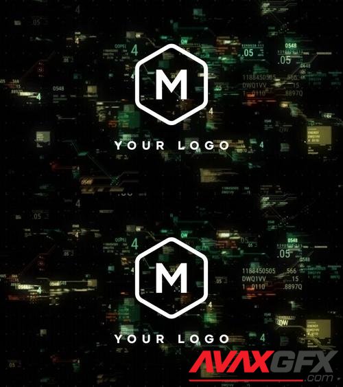 MotionArray – Hud Logo Reveal 1035842