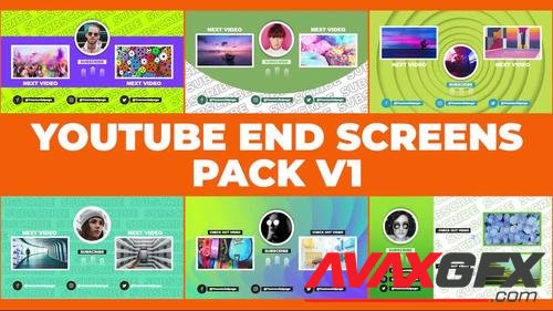 MotionArray – Youtube End Screens V1 1027308