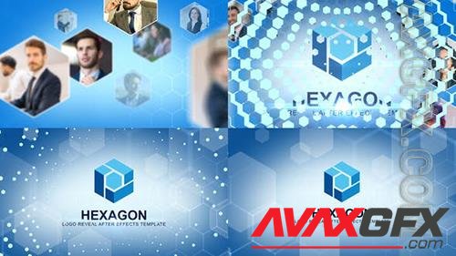 Hexagon Logo Intro 33776670 (Videohive)