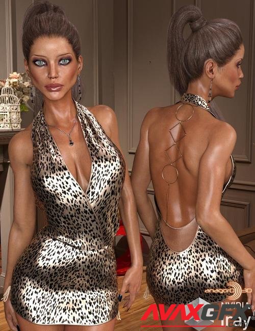 VERSUS - Lady Candy Dress for Genesis 3 Female