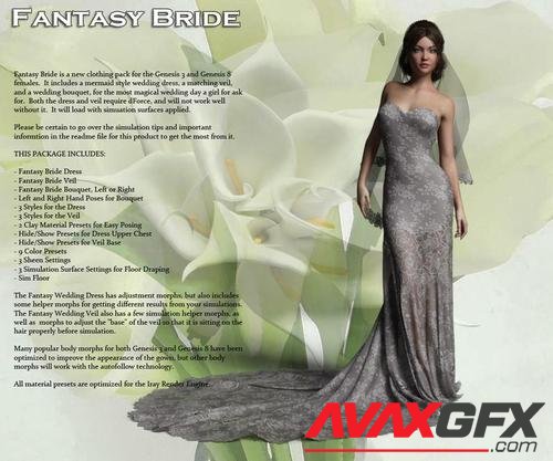 RP dForce Fantasy Bride