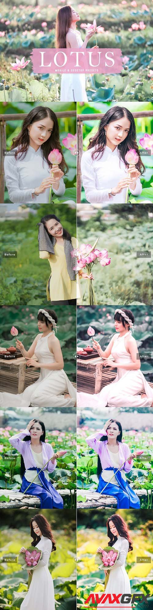 Lotus Pro Lightroom Presets - 6540291