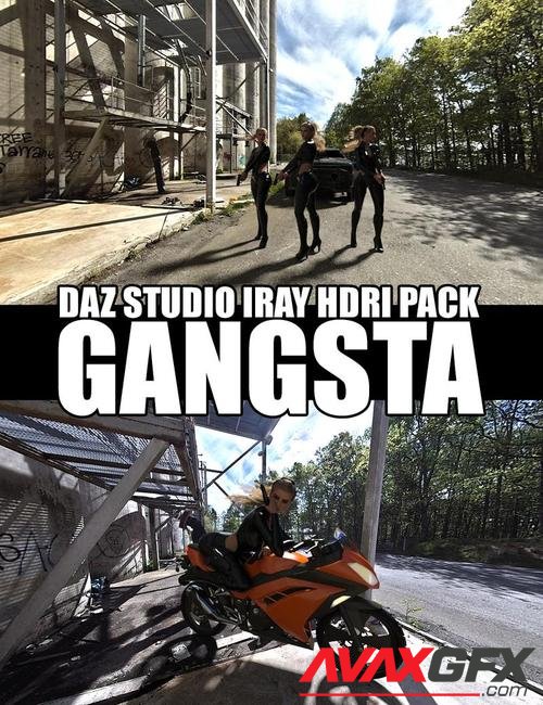 Gangsta - DAZ Studio Iray HDRI Pack