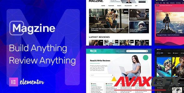 ThemeForest - Magzine v1.1 - Elementor Review and Magazine Theme - 33098719