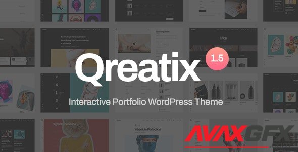 ThemeForest - Qreatix v1.5.4 - Interactive Portfolio WordPress Theme - 31728964 - NULLED