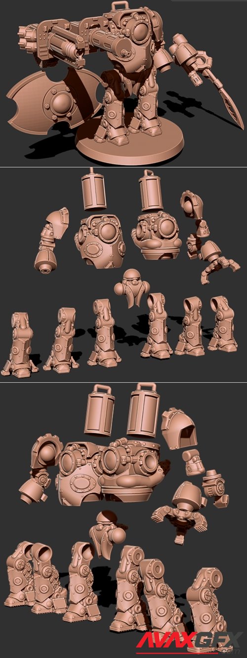 StormStrider Juggernaut – 3D Printable STL