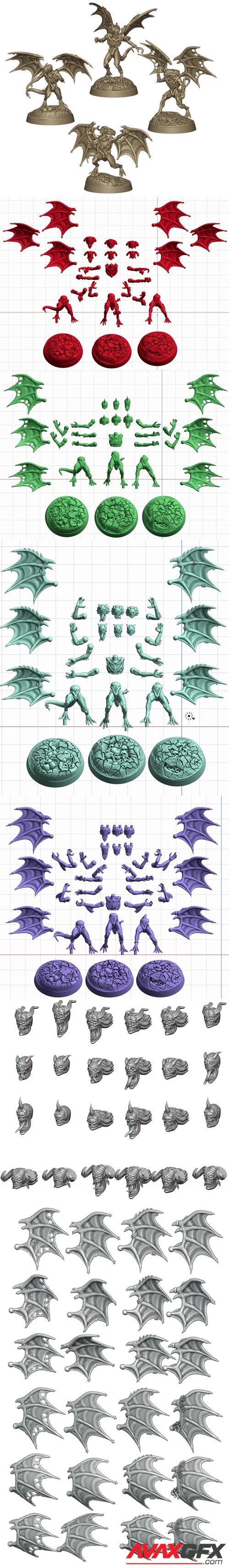 Harpagos Model Builder – 3D Printable STL