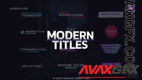 Modern Titles 30142386 (Videohive)