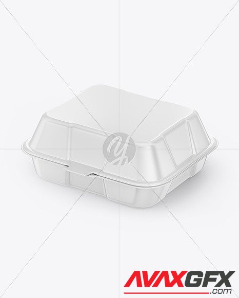 Glossy Tray with Paper Label Mockup 53754