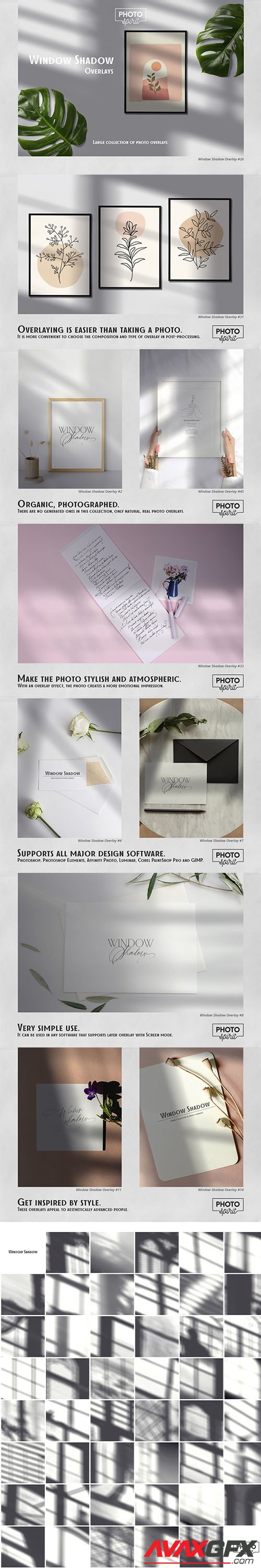 CreativeMarket - Window Shadow Overlays 6350377