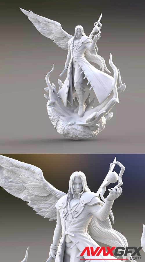 Sephiroth (Kingdom Hearts) – 3D Printable STL