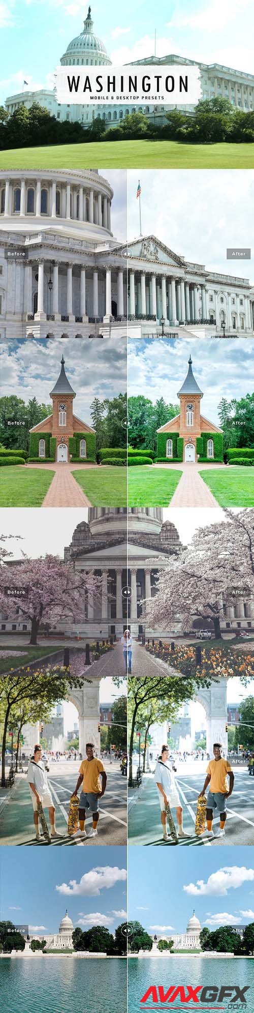 Washington Pro Lightroom Presets - 6543219