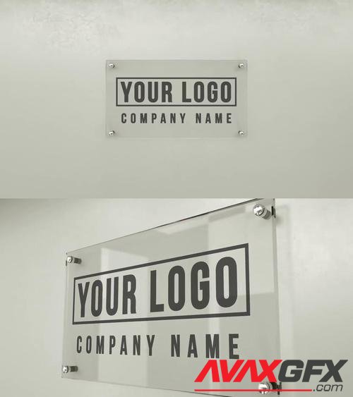 MotionArray – Office Door Sign Mockup 554584