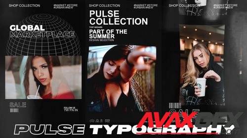 MotionArray – Pulse Typography Sale Stories 585219