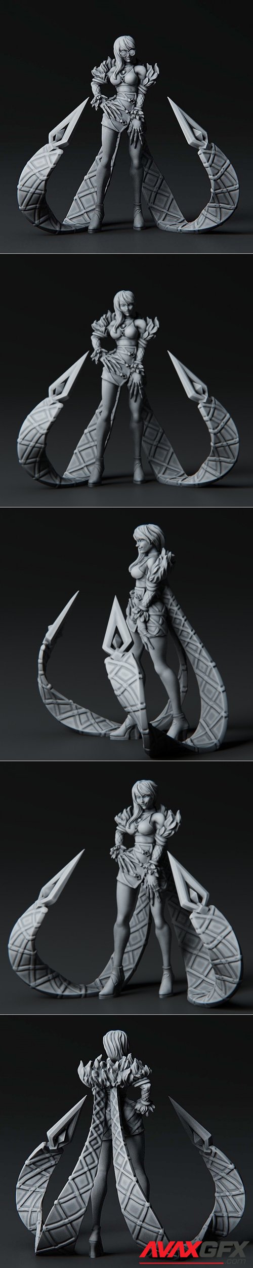 Evelynn KDA - League of Legends – 3D Printable STL