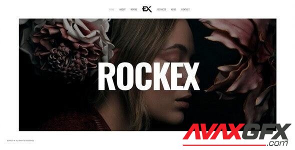 ThemeForest - Rockex v1.0 - One Page Portfolio WordPress Theme (Update: 29 September 21) - 33403409