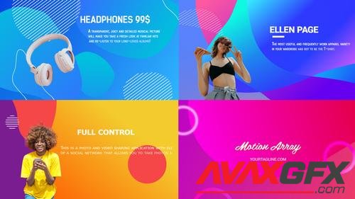 MotionArray – Liquid Typography Slideshow And Scenes 1009039