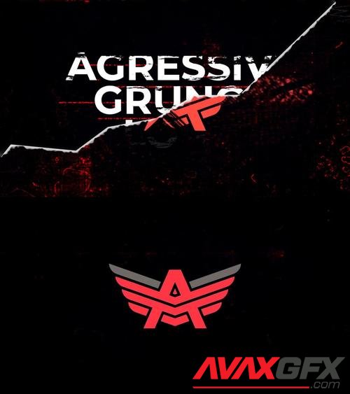 MotionArray – Agressive Grunge Logo 1035164