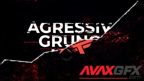 MotionArray – Agressive Grunge Logo 1035164