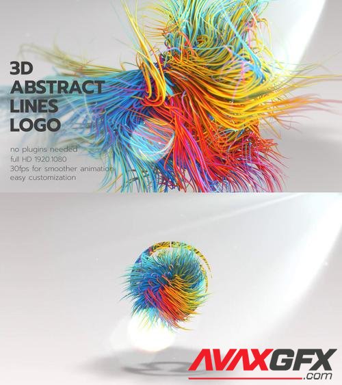 MotionArray – 3D Abstract Lines Logo 1005103