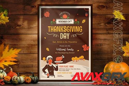 Thanksgiving Flyer 5 L6BD8NP