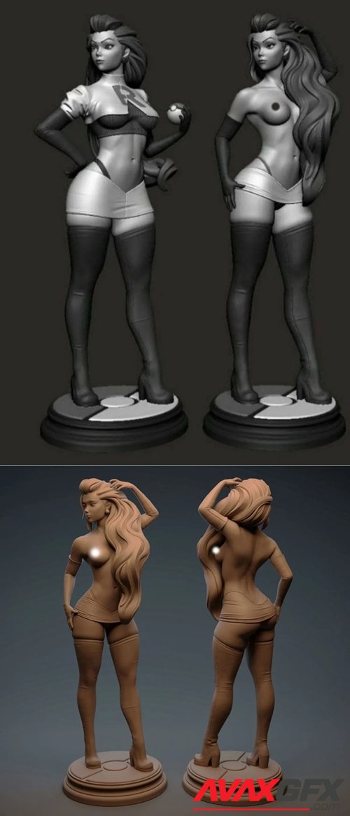 Jessie – 3D Printable STL