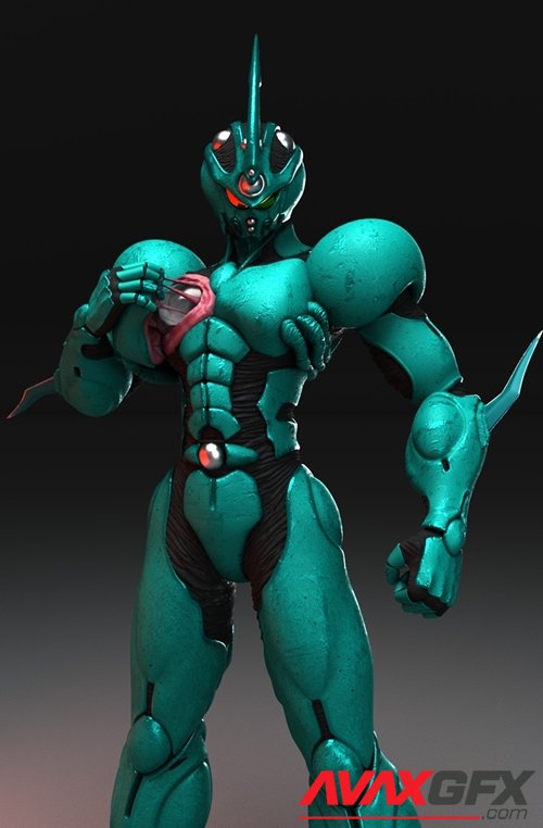 Guyver 1 – 3D Printable STL